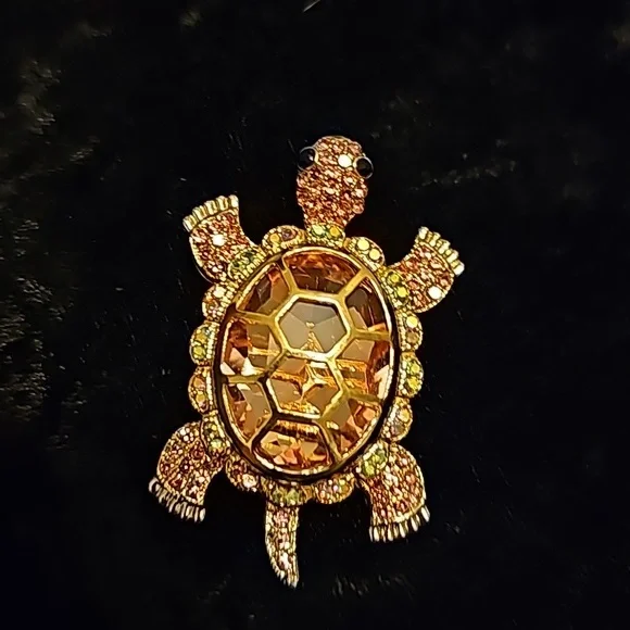 Turtle Brooche - Picture 6 of 6